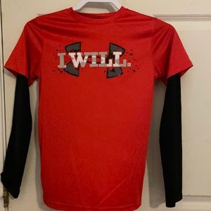 Boys underarmour dri-fit. Youth medium